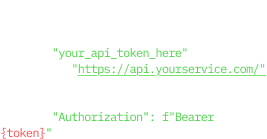 API